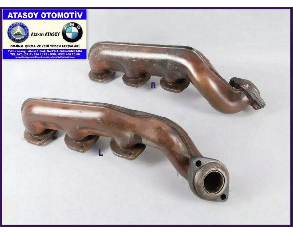 MERCEDES W163 ML320 EGZOS MANİFOLDU SOL 1121403109 1121401509 1121400709 A1121403109 A1121401509 A1121400709 SAĞ 1121403209 1121401609 1121400609 A1121403209 A1121401609 A1121400609 W208 CLK320